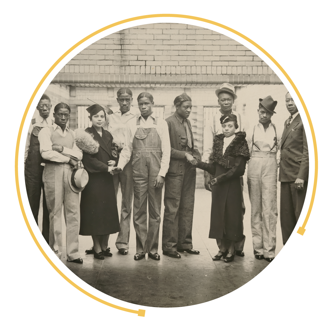Scottsboro Boys & NAACP Members
