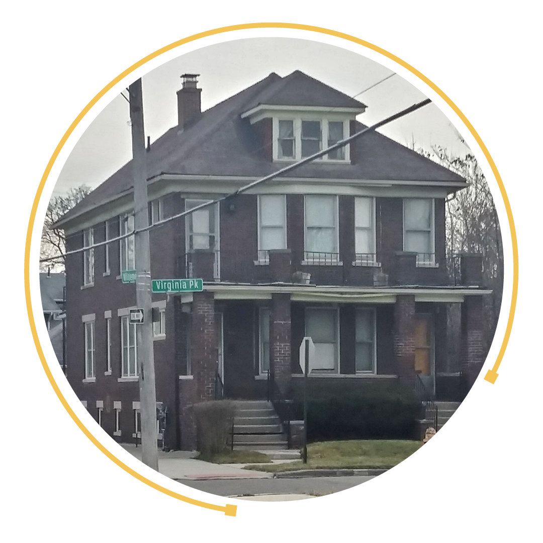 Rosa Parks' home in Detroit