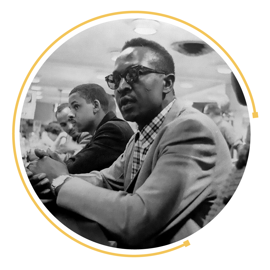 Members of the sit-in in Greensboro, North Carolina