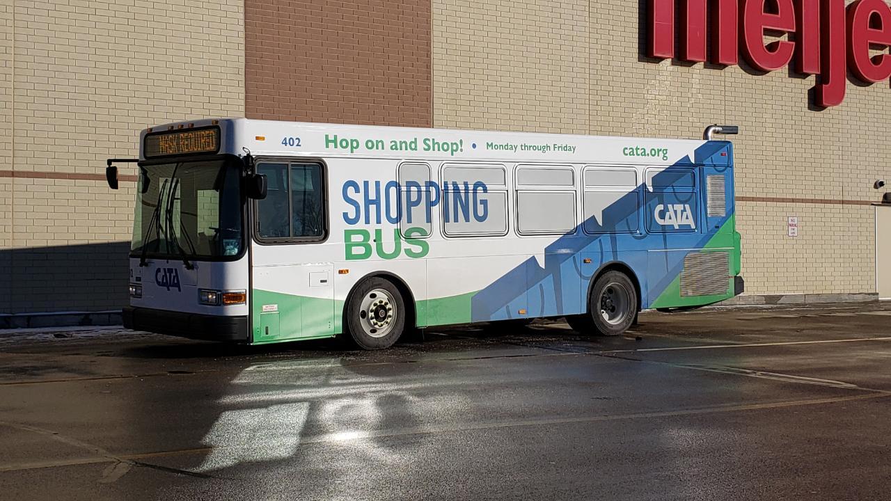 Image of CATA's shopping bus