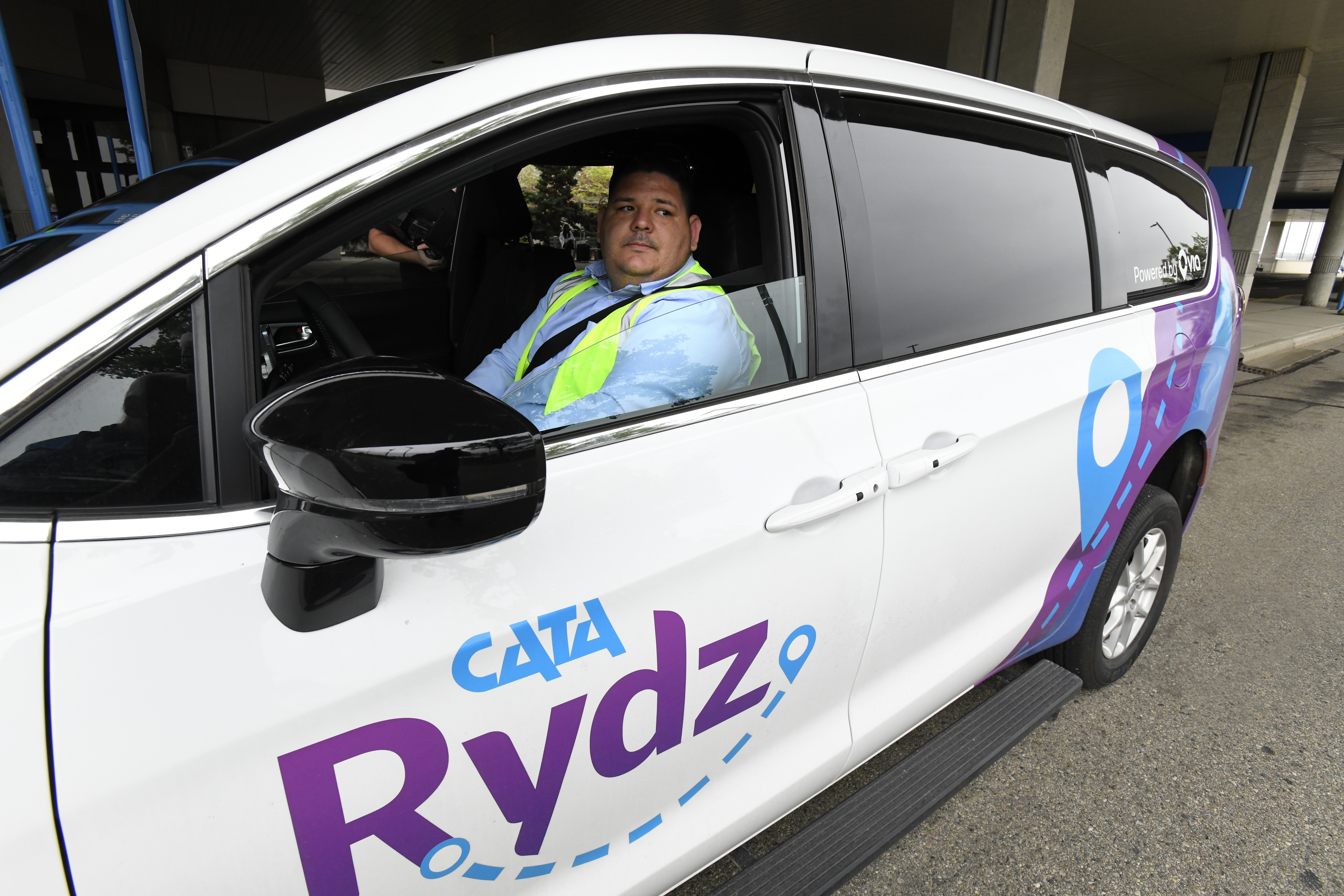 CATA Rydz vehicle and driver