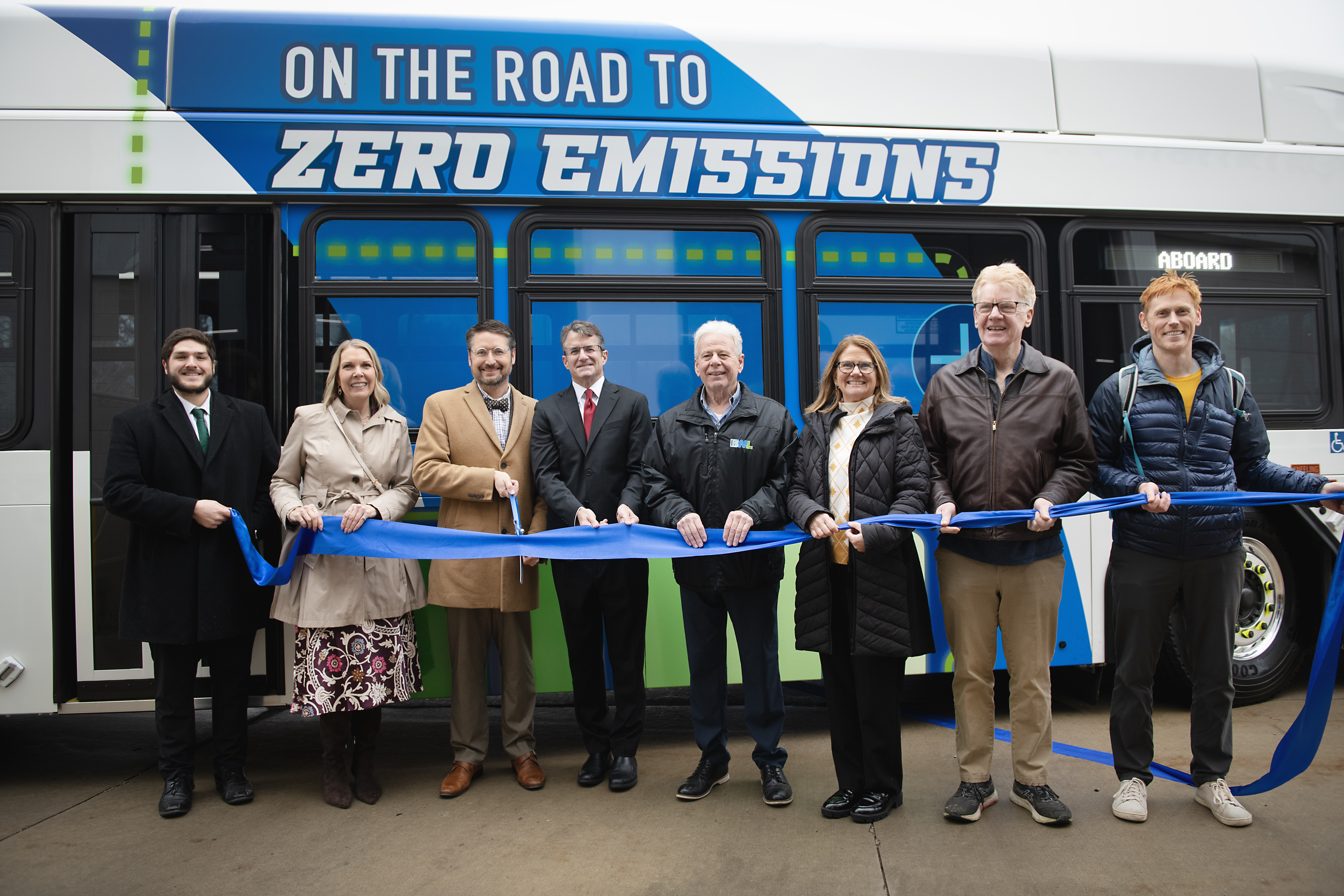 Members of the CATA Board of Directors at the ribbon cutting ceremony