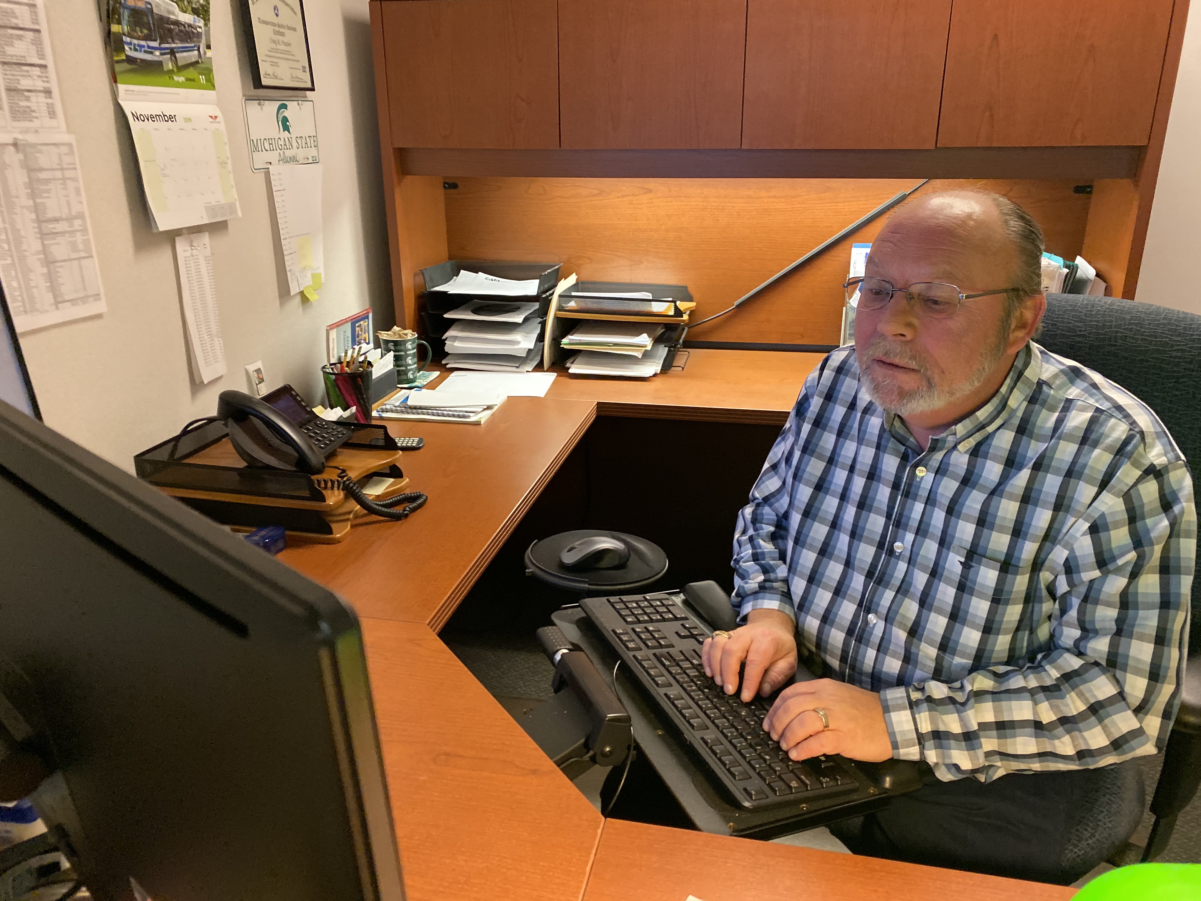 Paratransit Supervisor Craig Frazier 