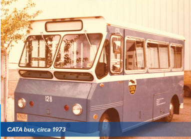 CATA bus circa 1973