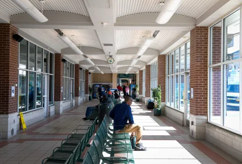 The inside of the CTC