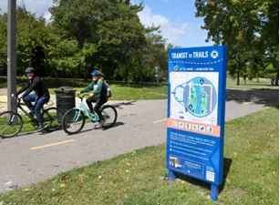 First Stop: Scenic Rides Along the River Trail 