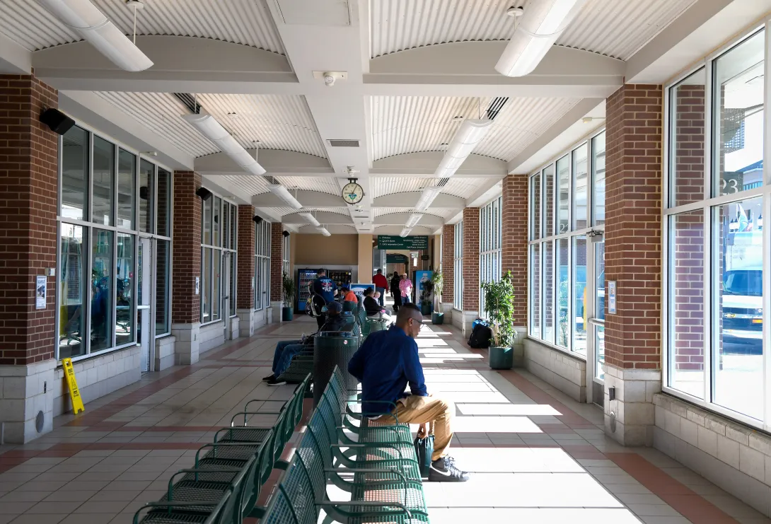 The inside of the CTC